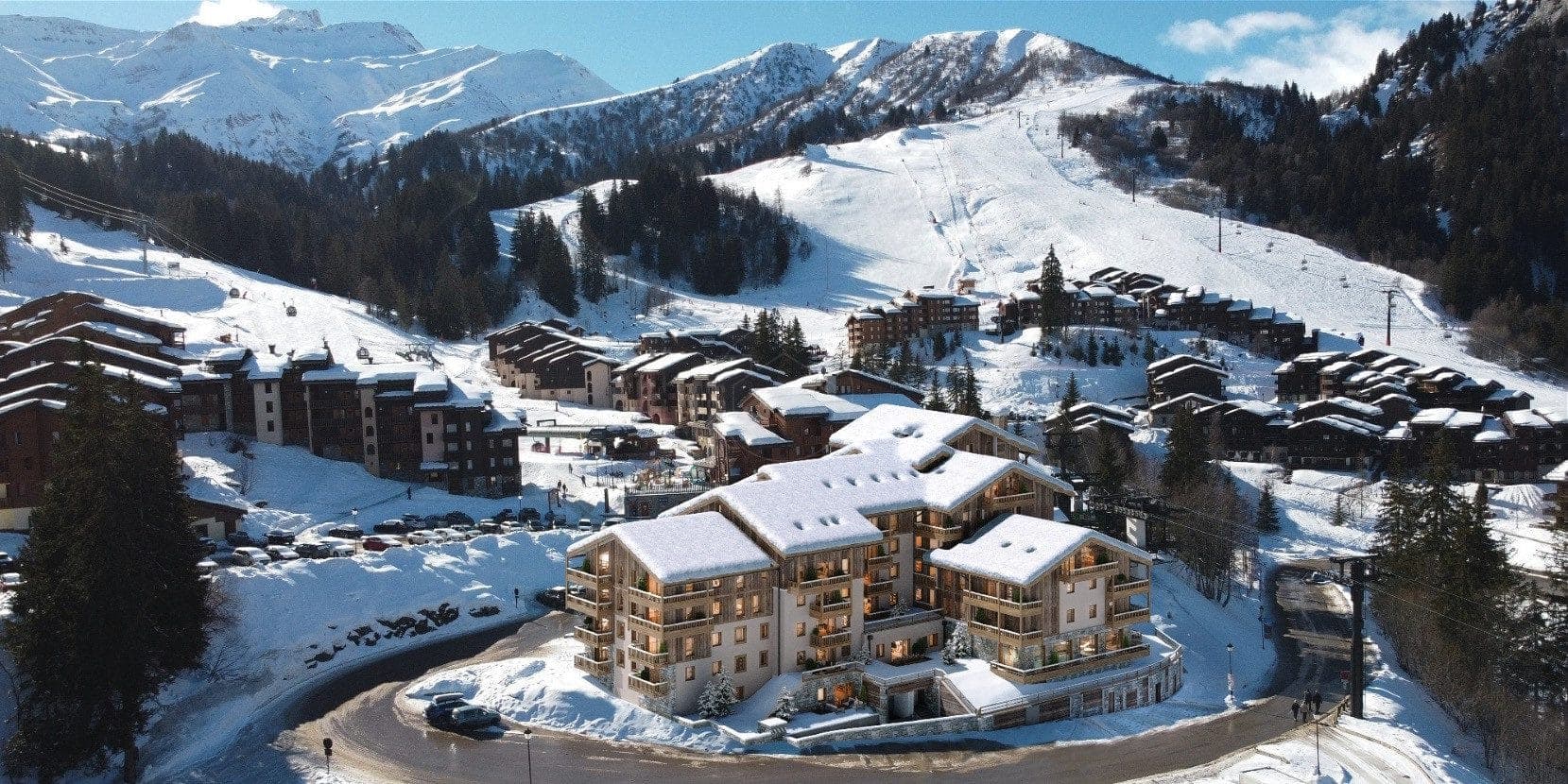 Valmorel, Valmorel Grand Domaine apartment new development for sale - Valmorel | Chalet Silverlining