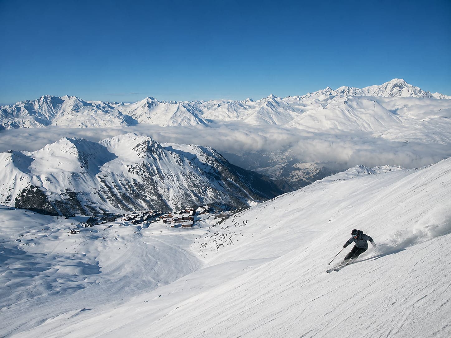 Paradiski ski domain