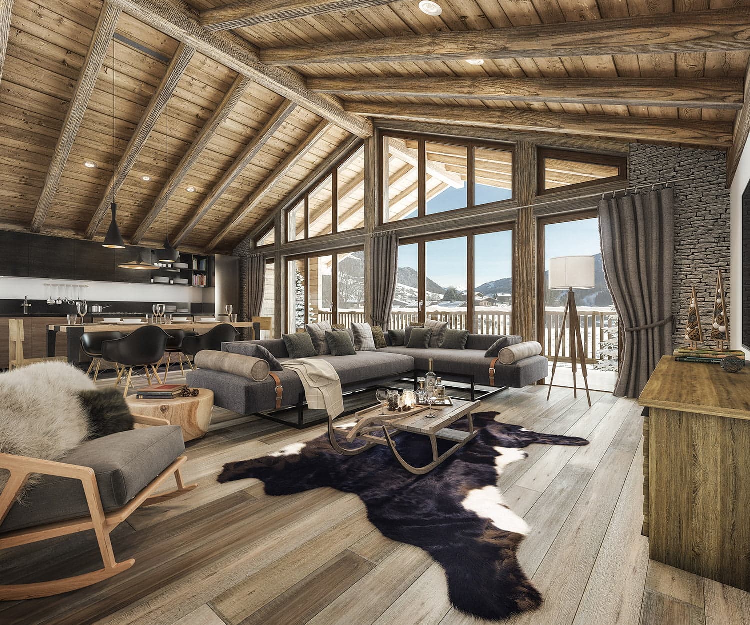 Saint-Gervais-les-Bains, Evasion Mont-Blanc chalet for sale - Saint-Gervais-les-Bains | Renovated 5-Bedroom Chalet - gallery image 3