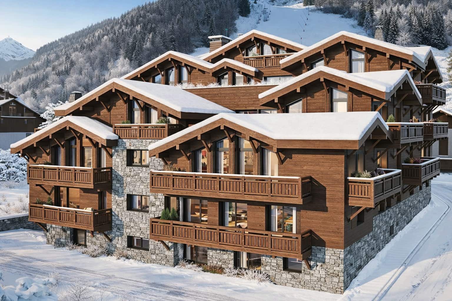 Morzine, Les Portes du Soleil apartment new development for sale - Morzine | The Heritage - gallery image 3