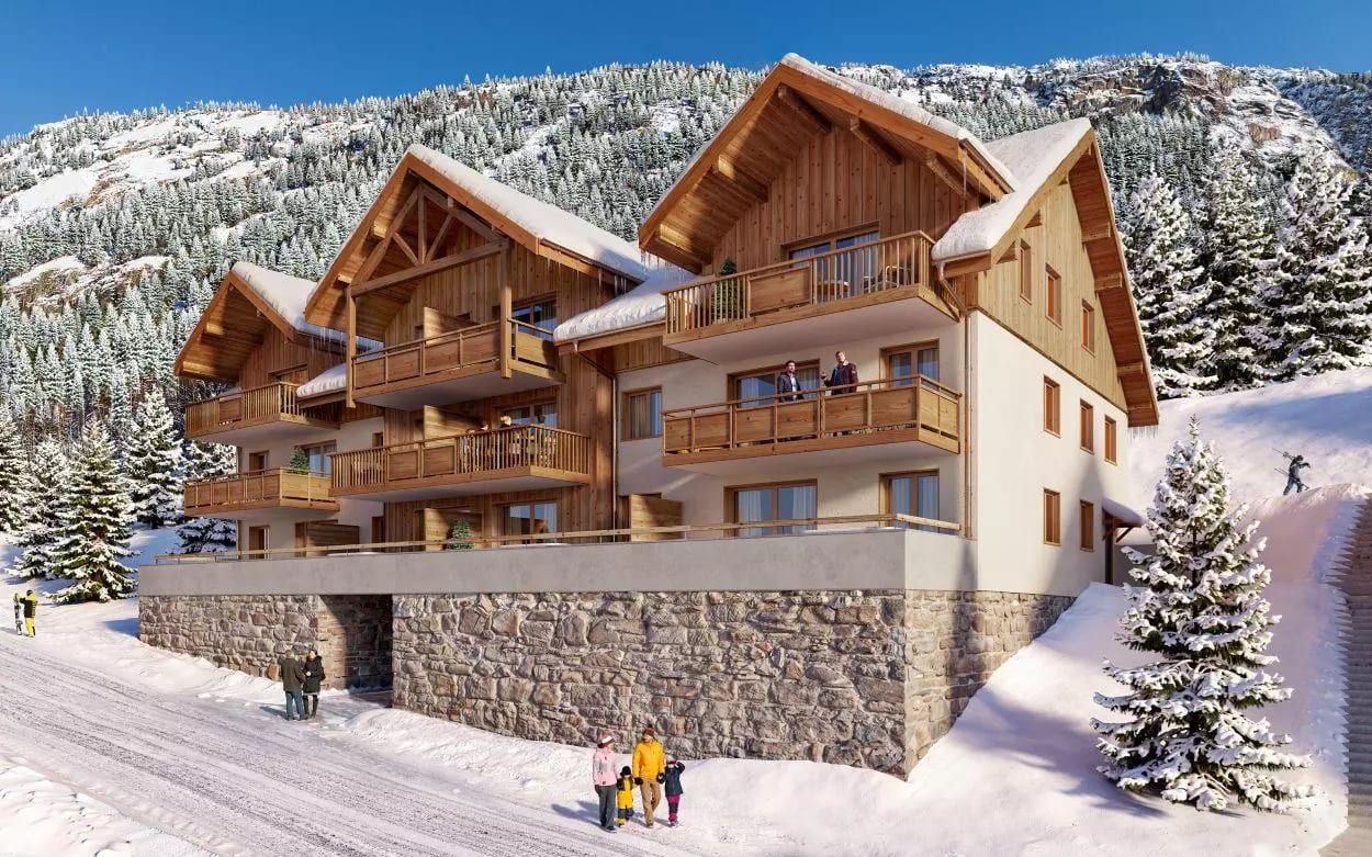 Oz 3300, Alpe d'Huez Grand Domaine apartment new development for sale - Oz 3300 | Les Balcons d’Argent - gallery image 2