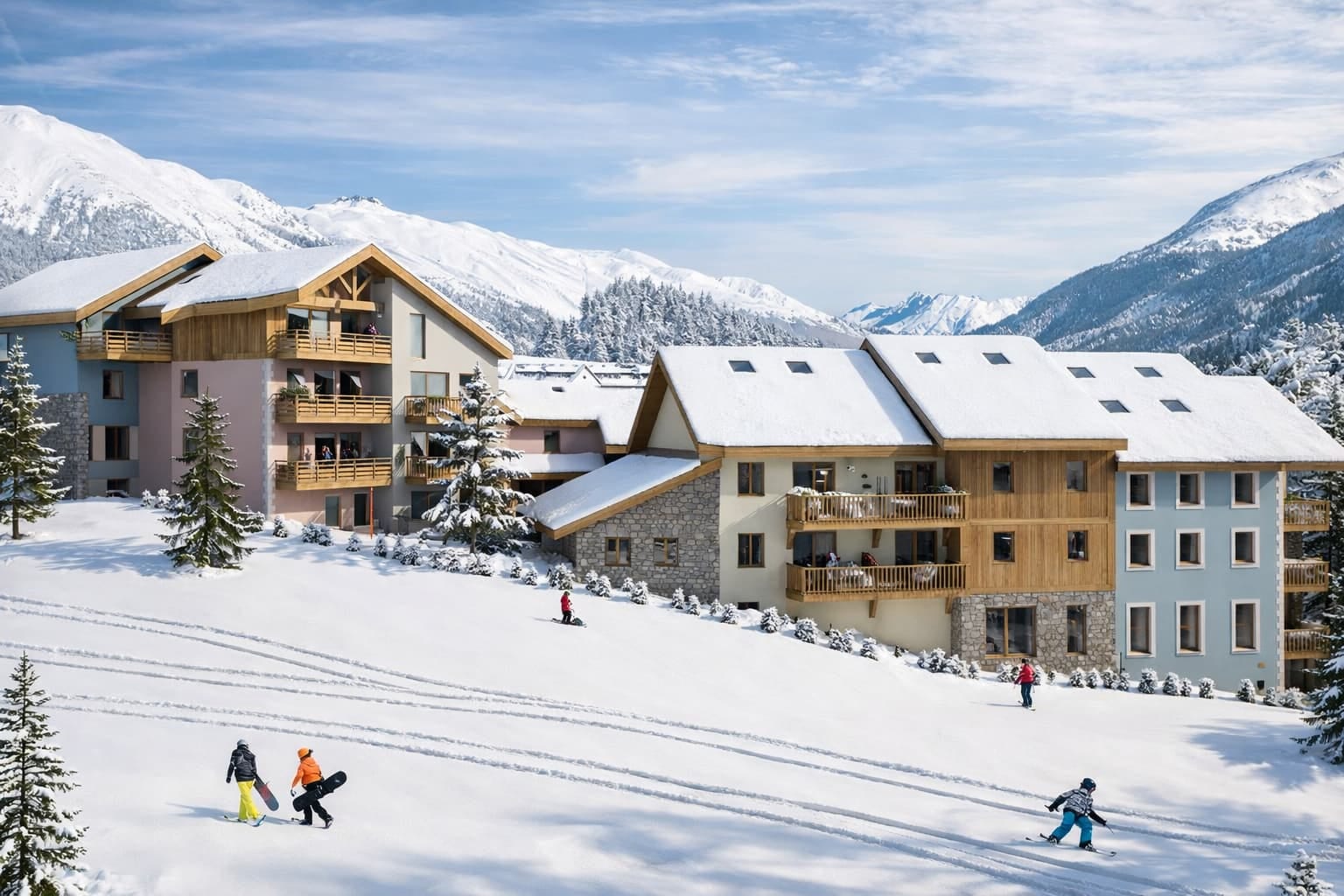 Valmorel, Valmorel Grand Domaine apartment new development for sale - Valmorel | Altima