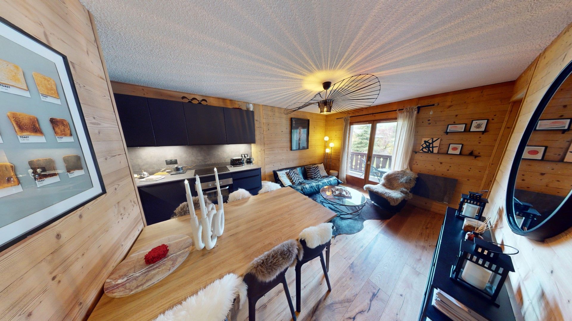 Megève, Evasion Mont-Blanc apartment for sale - Megève | Renovated 2-Bedroom Apartment in Village Centre
