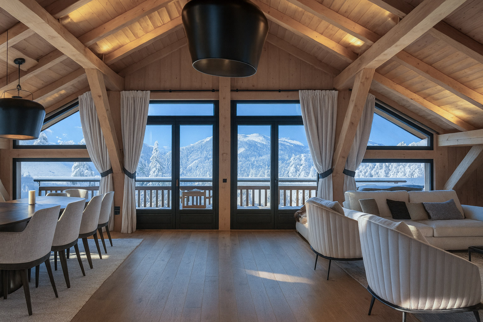 Megeve, Evasion Mont-Blanc apartment for sale - Megeve | Rare 4-Bedroom Duplex with Panoramic Mountain Views