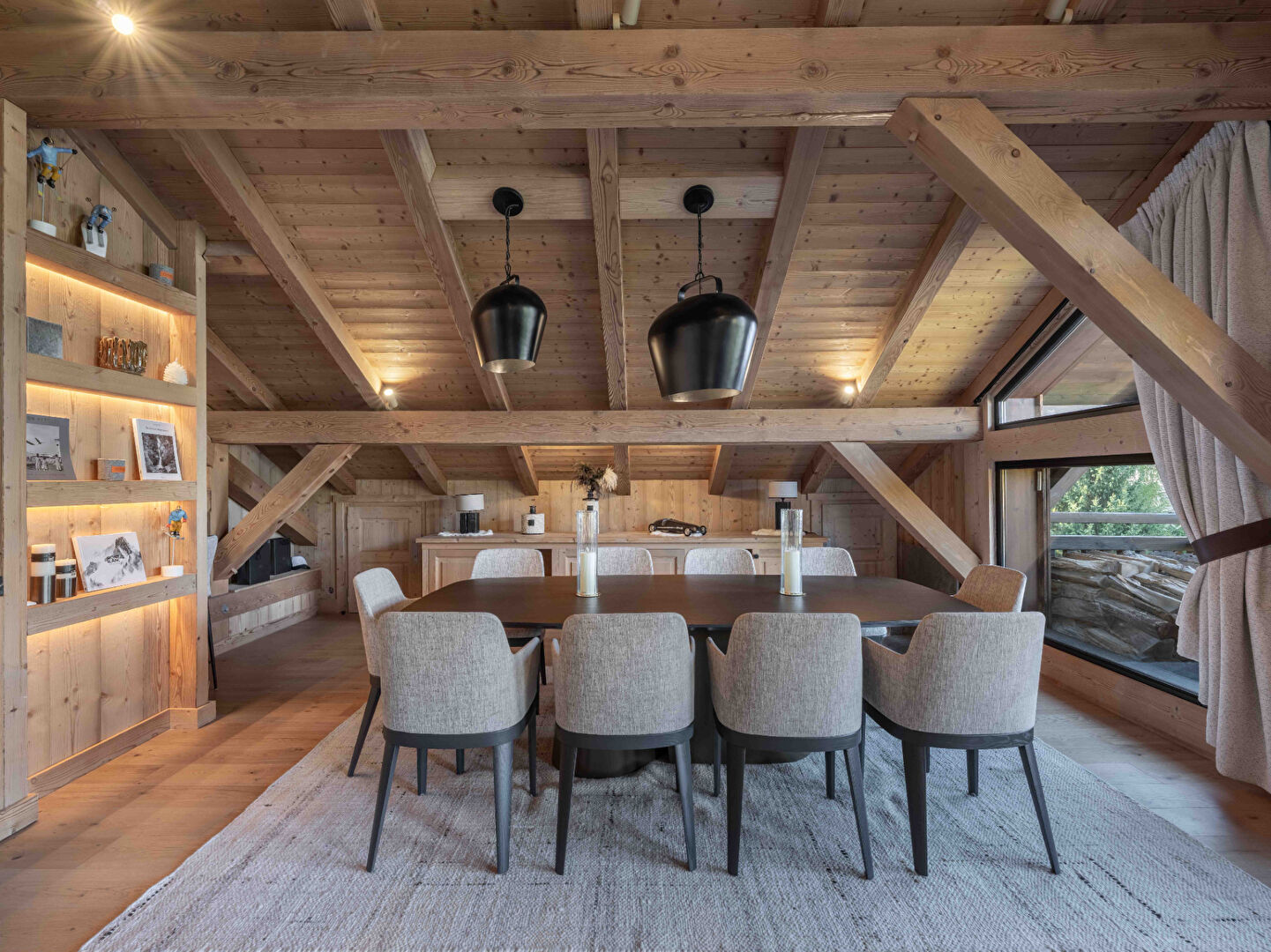 Megeve, Evasion Mont-Blanc apartment for sale - Megeve | Rare 4-Bedroom Duplex with Panoramic Mountain Views - gallery image 3