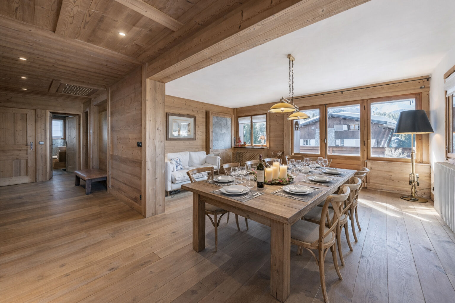 Megève, Evasion Mont-Blanc apartment for sale - Megève | Renovated 4-Bedroom Apartment with Panoramic Mountain Views